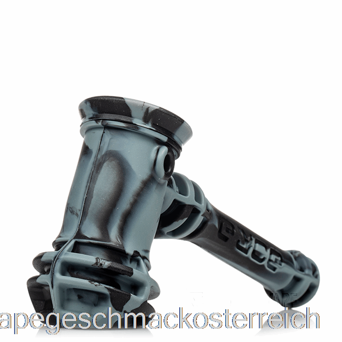 Eyce Hammer Silikon Bubbler Smoke Black (Schwarz/Grau) Vape Geschmack